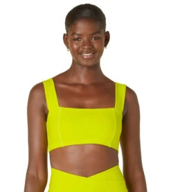 Beyond Yoga Spacedye Squared Bra -Yoga Alliance 6959163047979 truechartreuseheather