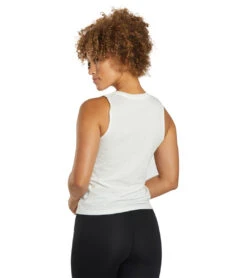 Spiritual Gangster Eternal Optimist Muscle Tank -Yoga Alliance 6989239615531 stone 3a