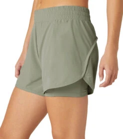 Beyond Yoga In Stride Lined Short 25 Beyond Yoga In Stride Lined Short -Yoga Alliance 7066406551595 greysage 4a