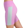 Cream Yoga Stacy Biker 6" Lime Pink -Yoga Alliance 7092964622379 limepink 2a