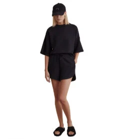 Varley Keely High Rise Short 4 -Yoga Alliance 7096493670443 black