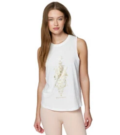 Spiritual Gangster Sacred Geo Muscle Tank Stone 9 Spiritual Gangster Sacred Geo Muscle Tank Stone -Yoga Alliance 7097084543019 stone