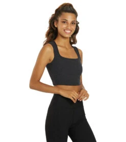 Year Of Ours Diana Bra -Yoga Alliance 7139355459627 heatherblack 2a