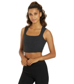 Year Of Ours Diana Bra -Yoga Alliance 7139355459627 heatherblack 4a